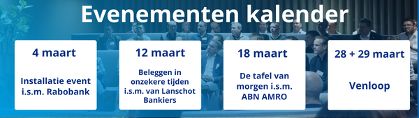 Evenementen kalender